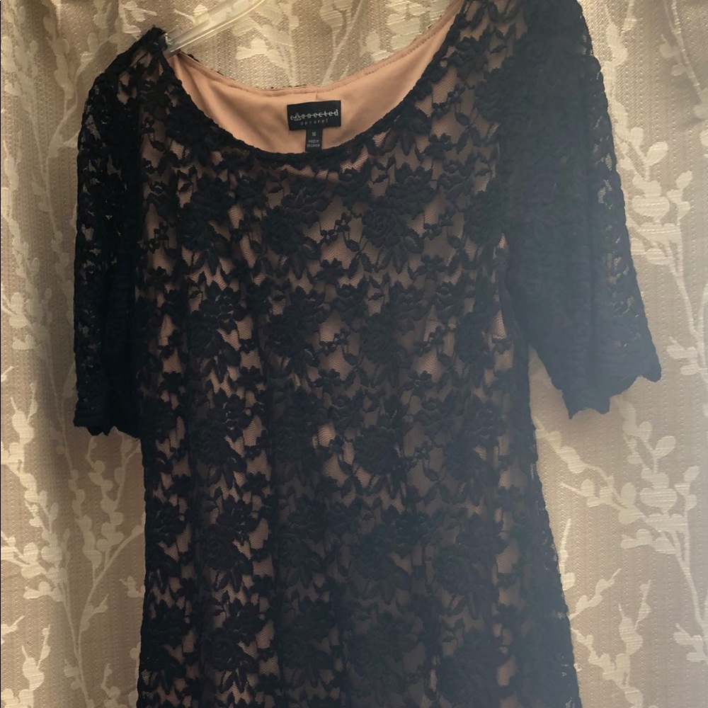 Little Black Lace Dress! Perfect for holidays!